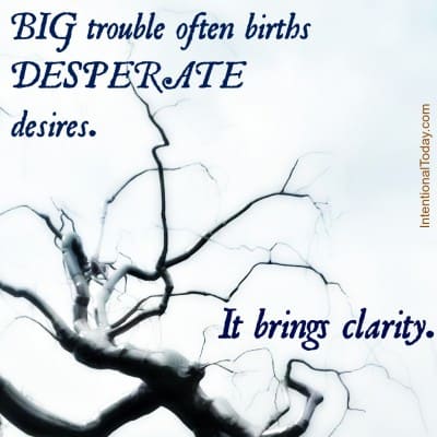 Sometimes We Need Trouble