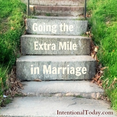 Photo: Going the Extra Mile in Marriage