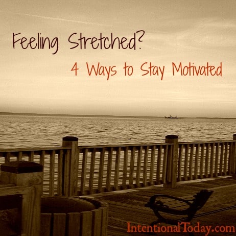 Image: Feeling Stretched? 4 Ways to Stay Motivated