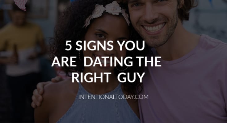 is he the right guy online dating