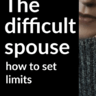 Are boundaries in marriage a reasonable option for the suffering spouse in a difficult marriage? Here are 5 guidelines