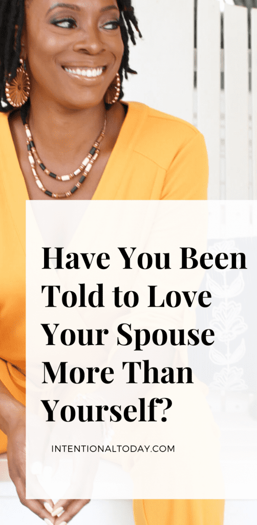 Loving your spouse more than you love yourself