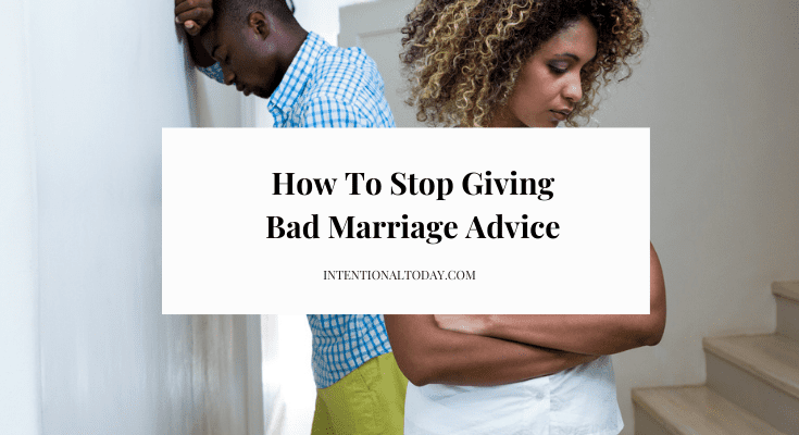 How Christians Can Stop Giving Bad Marriage Advice