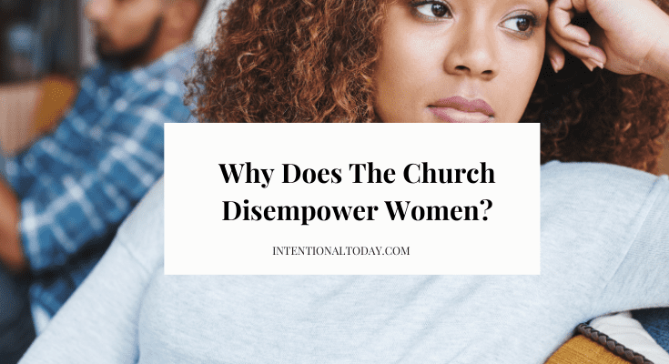 Church disempowers women