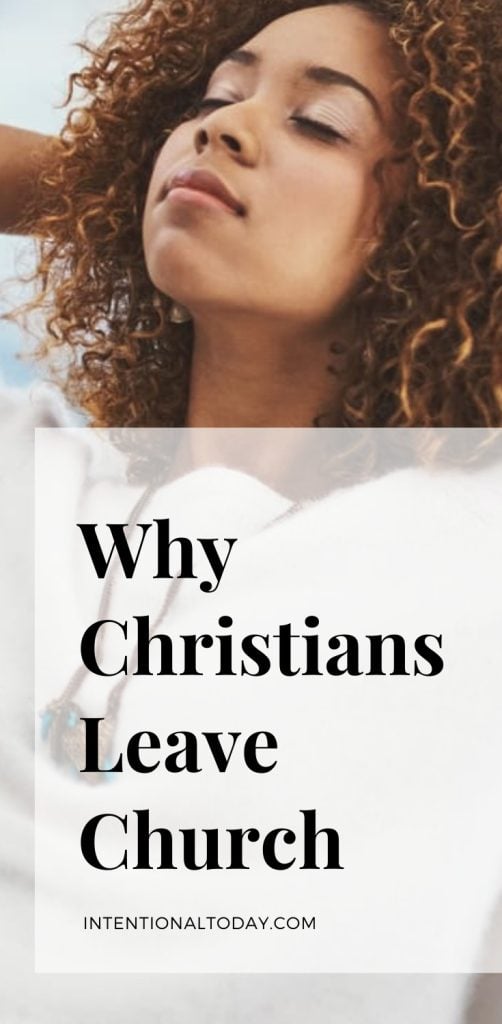 Why people leave the church