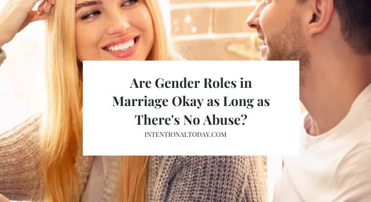 are gender roles in marriage okay