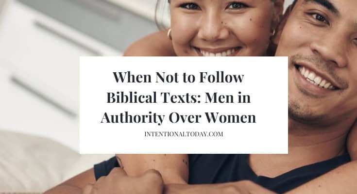 Men in authority over women